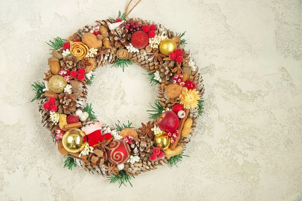 2021 yılbaşı süslemeleri ile Noel arkaplanı
