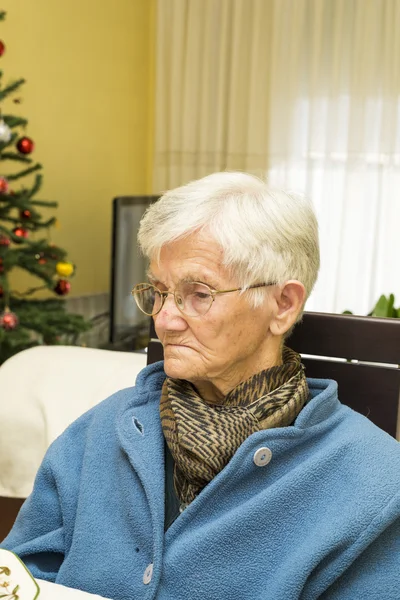 Porträt einer Großmutter — Stockfoto