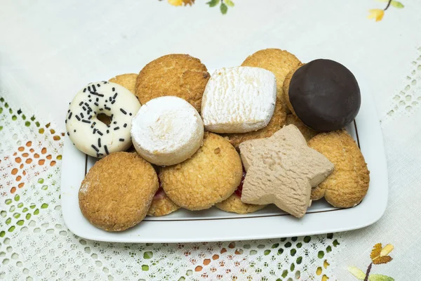 Sortiment av cookies — Stockfoto