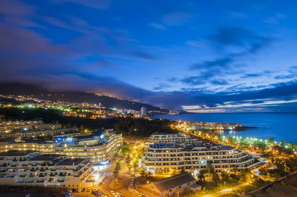 Tenerife gece manzarası — Stok fotoğraf