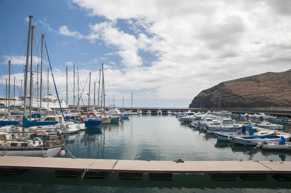 Portul insulei Gomera — Fotografie, imagine de stoc