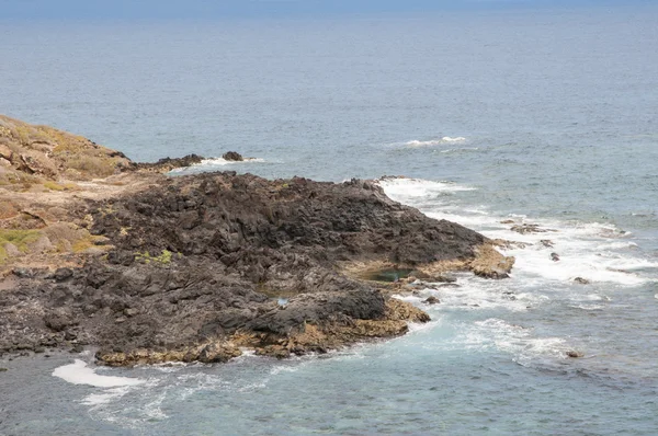 特内里费岛岩石海滩 — 图库照片