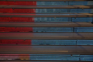 merdiven led ışıkları ile