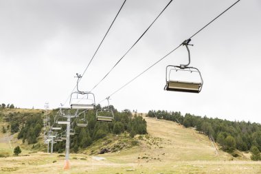 Teleferik Kayak merkezinde