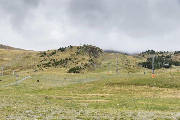 Berge voller Vegetation im Herbst — Stockfoto