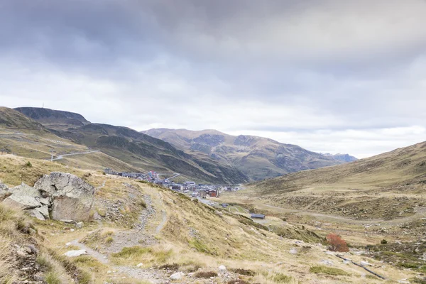 Stad van Pas de la Casa Rechtenvrije Stockfoto's