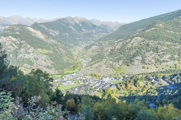Stad van Andorra La Vella. — Stockfoto