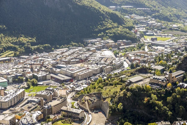 Şehir Andorra La Vella. — Stok fotoğraf