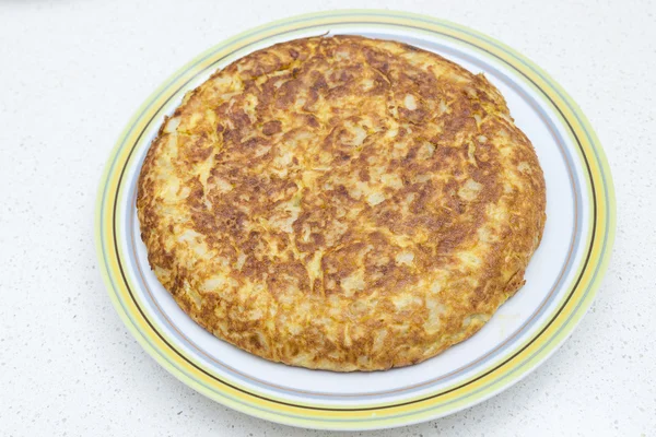 Frittata spagnola con prezzemolo — Foto Stock