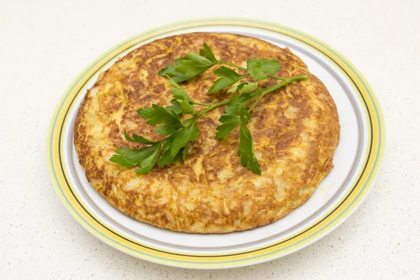 Omelette espagnole au persil — Photo