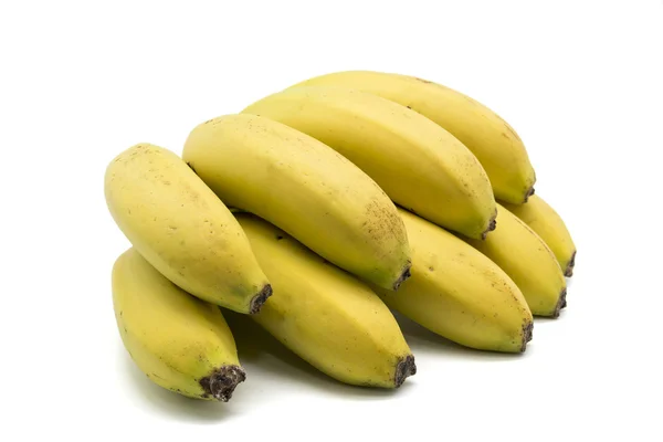 Banane su un bianco — Foto Stock