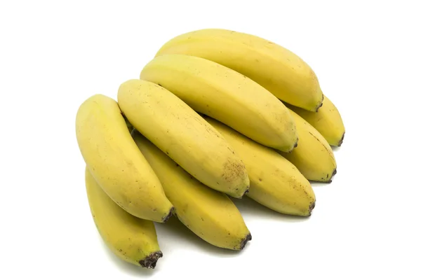 Bananas on a white — Stock Photo, Image