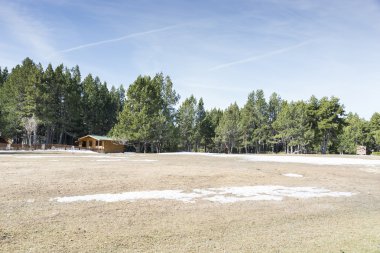 горы в зимнее время в Андорра-ла-Велья         