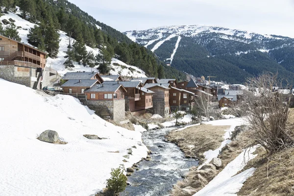 Miasta Andorra La Vella. — Zdjęcie stockowe