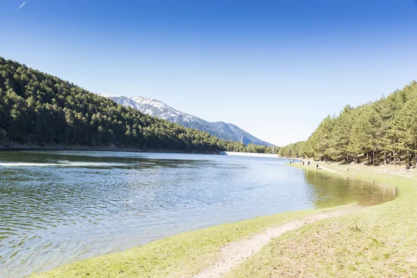 Lago di Engolasters — Foto Stock