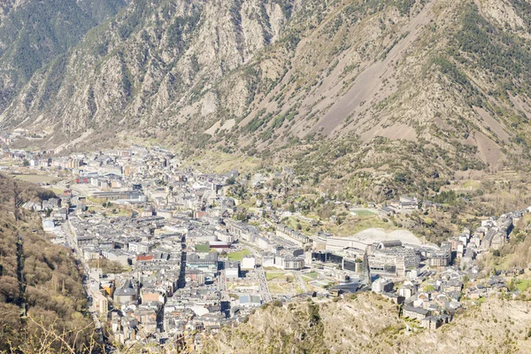 Città di Andorra La Vella . — Foto Stock