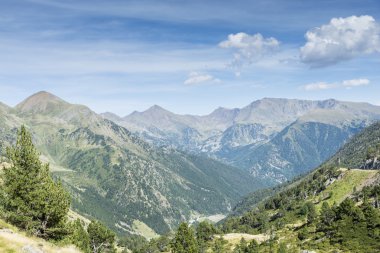 bahar dağ manzarası