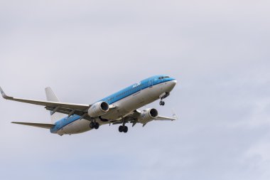 KLM havayolu uçağı