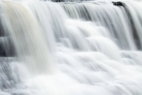 Paisagem Agate Falls Capturada Com Borrão Movimento Floresta Nacional Ottawa — Fotografia de Stock