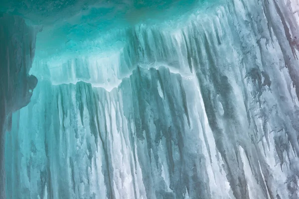 Bir Buz Mağarası Mimarisi Grand Island Ulusal Rekreasyon Alanı Lake — Stok fotoğraf