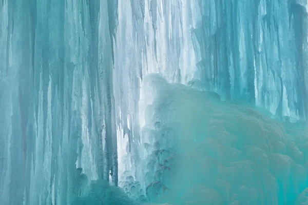 Paisaje Interior Una Cueva Hielo Área Recreación Nacional Grand Island — Foto de Stock