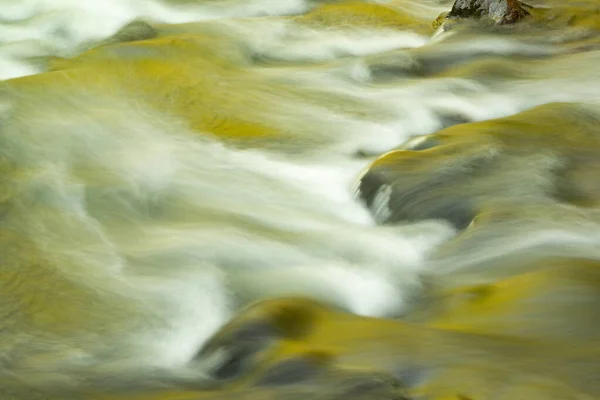 Spring Landscape Cascade Rapids Little River Great Smoky Mountains National — Stock Photo, Image
