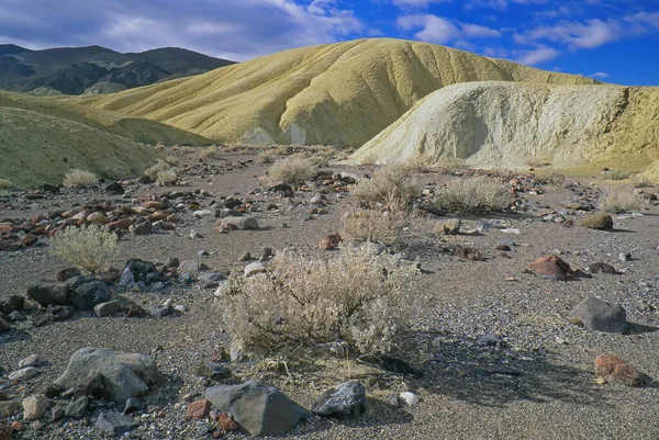 Paesaggio Desertico Delle Dune Death Valley National Park California Usa — Foto Stock