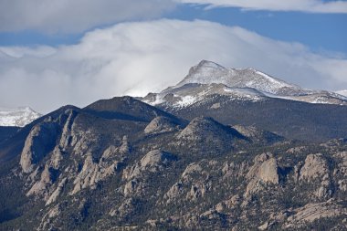 Uzun mamul Peak Rocky Dağı Milli Parkı