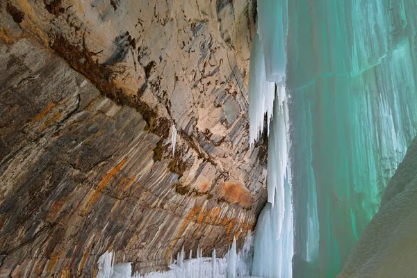 Grand Island Ice Cave Interior — Stock Photo, Image