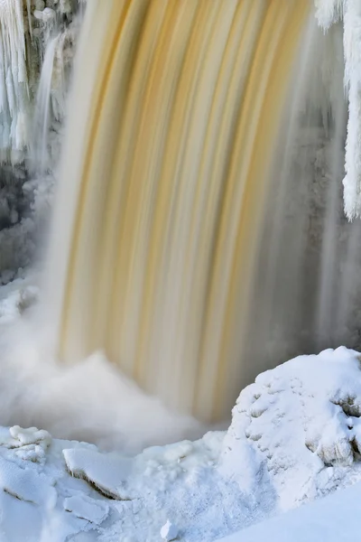 Invierno, Upper Tahquamenon Falls — Foto de Stock
