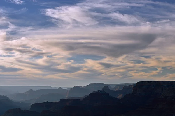 Clouds, South Rim, Grand Canyon — Stock Photo, Image