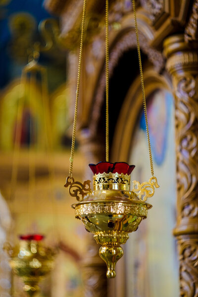 Censer hung in the church
