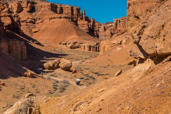 Charyn canyon in the Kazakhstan — Stock Photo, Image