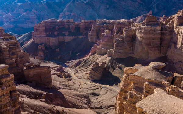 Charyn canyon in Kazakhstan — Stock Photo, Image