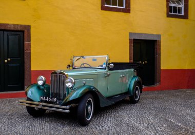 1936-Austin Heavy on iki-dört Tourer araba Turkish