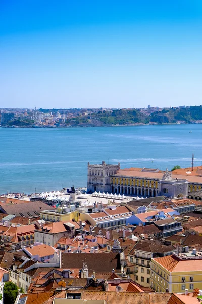 Vista de lisboa do Castelo de São Jorge — Fotografia de Stock