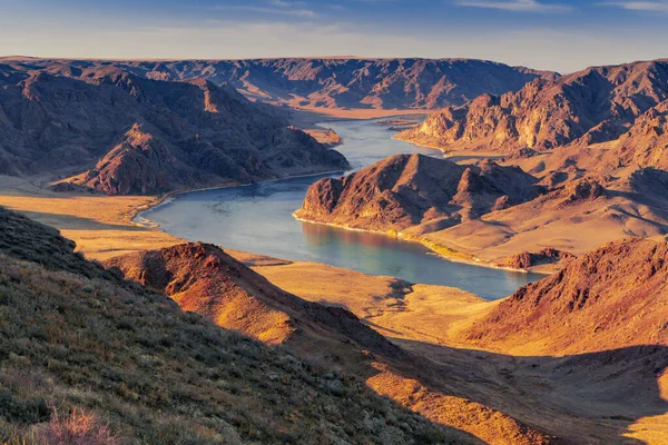 Vista Panorámica Naturaleza Kazajstán Almaty — Foto de Stock