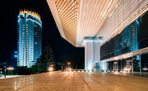 Almaty Kasachstan Oktober 2021 Hotel Kasachstan Zentrum Von Almaty — Stockfoto