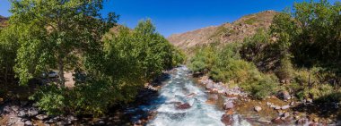 Doğal park Ile-Alatau, Turgen vadisi, Almaty bölgesi, Kazakistan