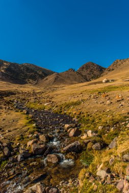 Tien shan dağ, ipek yolu, yurt