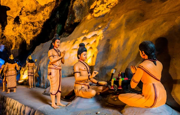 Hindu-Kunst aus Batu-Höhlen in Malaysia — Stockfoto