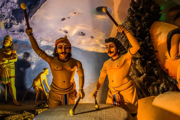 Hinduskiej sztuki z batu caves Malezja — Zdjęcie stockowe