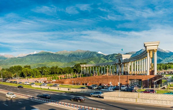 Stad Almaty, Kazachstan Stockfoto