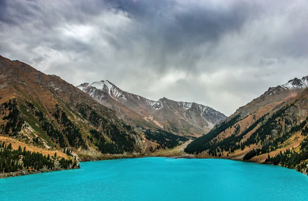 Big Almaty Lake in Kazakhstan — Stock Photo, Image