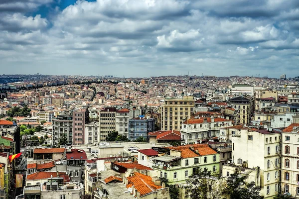 Istanbul Vue de la tour Galata — Photo