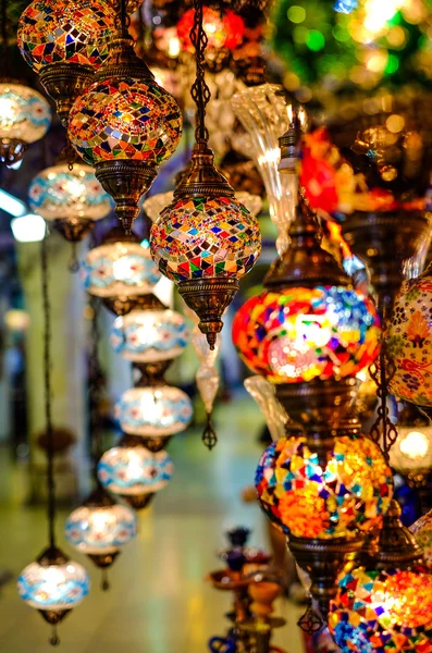 Lâmpadas turcas tradicionais — Fotografia de Stock