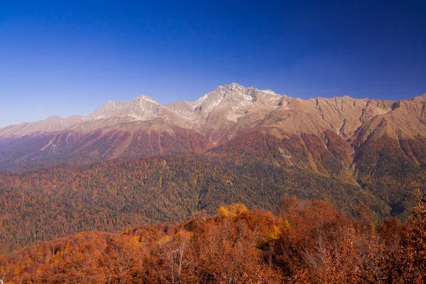 Peaks of Caucasus mountains in Krasnodar — Stock Photo, Image