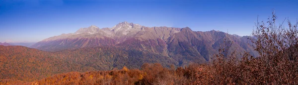 Peaks of Caucasus mountains in Krasnodar — Stock Photo, Image
