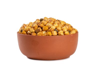 Baharatlı Kızarmış Nohut ya da Gram da Channa ya da Chana olarak bilinir.