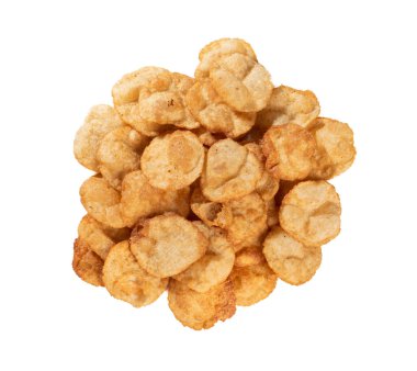 Hint Geleneksel Sokak Atıştırmalığı Puri veya Beyaz Arkaplanda Gol Gappa